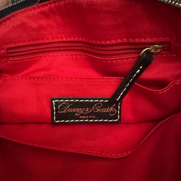 Dooney & Bourke Blue Kites Mini L Crossbody  Purse *missing Long Strap** - Picture 5 of 5